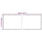 vidaXL Balkon-Sichtschutz Anthrazit 800x120 cm PVC vidaXL Balkon-Sichtschutz Anthrazit 800x120 cm PVC