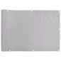 vidaXL Balkon-Sichtschutz Grau 500x120 cm PVC vidaXL Balkon-Sichtschutz Grau 500x120 cm PVC