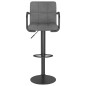 vidaXL Barhocker Hellgrau Stoff vidaXL Barhocker Hellgrau Stoff