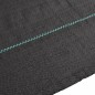 vidaXL Unkrautvlies Schwarz 4x25 m PP vidaXL Unkrautvlies Schwarz 4x25 m PP