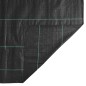 vidaXL Unkrautvlies Schwarz 4x25 m PP vidaXL Unkrautvlies Schwarz 4x25 m PP