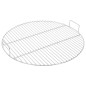 vidaXL Grillrost mit Griffen Rund Ø54 cm 304 Edelstahl vidaXL Grillrost mit Griffen Rund Ø54 cm 304 Edelstahl