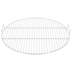 vidaXL Grillrost mit Griffen Rund Ø54 cm 304 Edelstahl