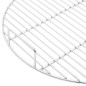 vidaXL Grillrost mit Griffen Rund Ø54 cm 304 Edelstahl vidaXL Grillrost mit Griffen Rund Ø54 cm 304 Edelstahl