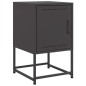 vidaXL Nachttische 2 Stk. Schwarz 36x39x60,5 cm Stahl vidaXL Nachttische 2 Stk. Schwarz 36x39x60,5 cm Stahl