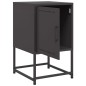 vidaXL Nachttische 2 Stk. Schwarz 36x39x60,5 cm Stahl vidaXL Nachttische 2 Stk. Schwarz 36x39x60,5 cm Stahl
