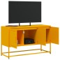 vidaXL TV-Schrank Senfgelb 100,5x39x60,5 cm Stahl vidaXL TV-Schrank Senfgelb 100,5x39x60,5 cm Stahl