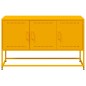vidaXL TV-Schrank Senfgelb 100,5x39x60,5 cm Stahl vidaXL TV-Schrank Senfgelb 100,5x39x60,5 cm Stahl