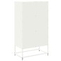 vidaXL Sideboard Weiß 68,5x38,5x123,5 cm Stahl vidaXL Sideboard Weiß 68,5x38,5x123,5 cm Stahl