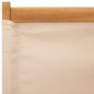 vidaXL Gartenstühle 8 Stk. Klappbar Beige Stoff und Massivholz vidaXL Gartenstühle 8 Stk. Klappbar Beige Stoff und Massivholz