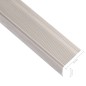 vidaXL Treppenkantenprofile in L-Form 5 Stk Aluminium 134cm Champagner vidaXL Treppenkantenprofile in L-Form 5 Stk Aluminium 134cm Champagner