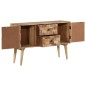 vidaXL Sideboard 110x30x70 cm Massivholz Mango vidaXL Sideboard 110x30x70 cm Massivholz Mango