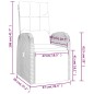 vidaXL 9-tlg. Garten-Essgruppe mit Kissen Schwarz Poly Rattan vidaXL 9-tlg. Garten-Essgruppe mit Kissen Schwarz Poly Rattan