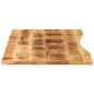 vidaXL Schreibtischplatte mit Aussparung 110x60x2,5cm Massivholz Mango vidaXL Schreibtischplatte mit Aussparung 110x60x2,5cm Massivholz Mango