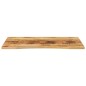 vidaXL Schreibtischplatte mit Aussparung 110x80x2,5cm Massivholz Mango vidaXL Schreibtischplatte mit Aussparung 110x80x2,5cm Massivholz Mango