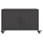 vidaXL Couchtisch Schwarz 68x50x43,5 cm Stahl vidaXL Couchtisch Schwarz 68x50x43,5 cm Stahl