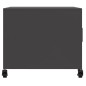 vidaXL Couchtisch Schwarz 68x50x43,5 cm Stahl vidaXL Couchtisch Schwarz 68x50x43,5 cm Stahl