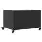 vidaXL Couchtisch Schwarz 68x50x43,5 cm Stahl vidaXL Couchtisch Schwarz 68x50x43,5 cm Stahl