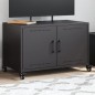vidaXL TV-Schrank Schwarz 68x39x43,5 cm Stahl vidaXL TV-Schrank Schwarz 68x39x43,5 cm Stahl