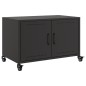 vidaXL TV-Schrank Schwarz 68x39x43,5 cm Stahl vidaXL TV-Schrank Schwarz 68x39x43,5 cm Stahl