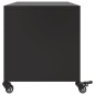 vidaXL TV-Schrank Schwarz 68x39x43,5 cm Stahl vidaXL TV-Schrank Schwarz 68x39x43,5 cm Stahl