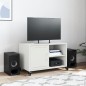 vidaXL TV-Schrank Weiß 68x39x43,5 cm Stahl vidaXL TV-Schrank Weiß 68x39x43,5 cm Stahl