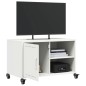 vidaXL TV-Schrank Weiß 68x39x43,5 cm Stahl vidaXL TV-Schrank Weiß 68x39x43,5 cm Stahl