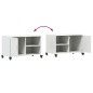 vidaXL TV-Schrank Weiß 68x39x43,5 cm Stahl vidaXL TV-Schrank Weiß 68x39x43,5 cm Stahl