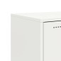 vidaXL TV-Schrank Weiß 68x39x43,5 cm Stahl vidaXL TV-Schrank Weiß 68x39x43,5 cm Stahl