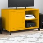 vidaXL TV-Schrank Senfgelb 68x39x43,5 cm Stahl vidaXL TV-Schrank Senfgelb 68x39x43,5 cm Stahl