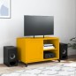 vidaXL TV-Schrank Senfgelb 68x39x43,5 cm Stahl vidaXL TV-Schrank Senfgelb 68x39x43,5 cm Stahl