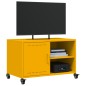 vidaXL TV-Schrank Senfgelb 68x39x43,5 cm Stahl vidaXL TV-Schrank Senfgelb 68x39x43,5 cm Stahl