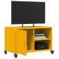 vidaXL TV-Schrank Senfgelb 68x39x43,5 cm Stahl vidaXL TV-Schrank Senfgelb 68x39x43,5 cm Stahl