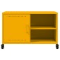 vidaXL TV-Schrank Senfgelb 68x39x43,5 cm Stahl vidaXL TV-Schrank Senfgelb 68x39x43,5 cm Stahl