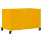 vidaXL TV-Schrank Senfgelb 68x39x43,5 cm Stahl vidaXL TV-Schrank Senfgelb 68x39x43,5 cm Stahl
