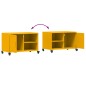 vidaXL TV-Schrank Senfgelb 68x39x43,5 cm Stahl vidaXL TV-Schrank Senfgelb 68x39x43,5 cm Stahl