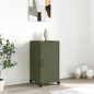 vidaXL Sideboard Olivgrün 36x39x72 cm Stahl vidaXL Sideboard Olivgrün 36x39x72 cm Stahl