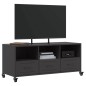 vidaXL TV-Schrank Schwarz 100,5x39x43,5 cm Kaltgewalzter Stahl vidaXL TV-Schrank Schwarz 100,5x39x43,5 cm Kaltgewalzter Stahl