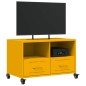 vidaXL TV-Schrank Senfgelb 68x39x43,5 cm Kaltgewalzter Stahl vidaXL TV-Schrank Senfgelb 68x39x43,5 cm Kaltgewalzter Stahl