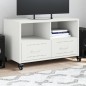 vidaXL TV-Schrank Weiß 68x39x43,5 cm Kaltgewalzter Stahl vidaXL TV-Schrank Weiß 68x39x43,5 cm Kaltgewalzter Stahl