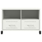 vidaXL TV-Schrank Weiß 68x39x43,5 cm Kaltgewalzter Stahl vidaXL TV-Schrank Weiß 68x39x43,5 cm Kaltgewalzter Stahl