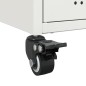 vidaXL TV-Schrank Weiß 68x39x43,5 cm Kaltgewalzter Stahl vidaXL TV-Schrank Weiß 68x39x43,5 cm Kaltgewalzter Stahl