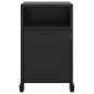 vidaXL Nachttische 2 Stk. Schwarz 36x39x59 cm Stahl vidaXL Nachttische 2 Stk. Schwarz 36x39x59 cm Stahl