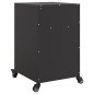 vidaXL Nachttische 2 Stk. Schwarz 36x39x59 cm Stahl vidaXL Nachttische 2 Stk. Schwarz 36x39x59 cm Stahl