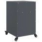 vidaXL Nachttisch Anthrazit 36x39x59 cm Stahl vidaXL Nachttisch Anthrazit 36x39x59 cm Stahl