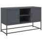 vidaXL TV-Schrank Anthrazit 100,5x39x60,5 cm Stahl vidaXL TV-Schrank Anthrazit 100,5x39x60,5 cm Stahl