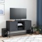vidaXL TV-Schrank Anthrazit 100,5x39x60,5 cm Stahl vidaXL TV-Schrank Anthrazit 100,5x39x60,5 cm Stahl