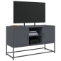 vidaXL TV-Schrank Anthrazit 100,5x39x60,5 cm Stahl vidaXL TV-Schrank Anthrazit 100,5x39x60,5 cm Stahl