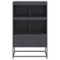 vidaXL Highboard Anthrazit 68x39x111,5 cm Stahl vidaXL Highboard Anthrazit 68x39x111,5 cm Stahl