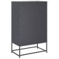 vidaXL Highboard Anthrazit 68x39x111,5 cm Stahl vidaXL Highboard Anthrazit 68x39x111,5 cm Stahl
